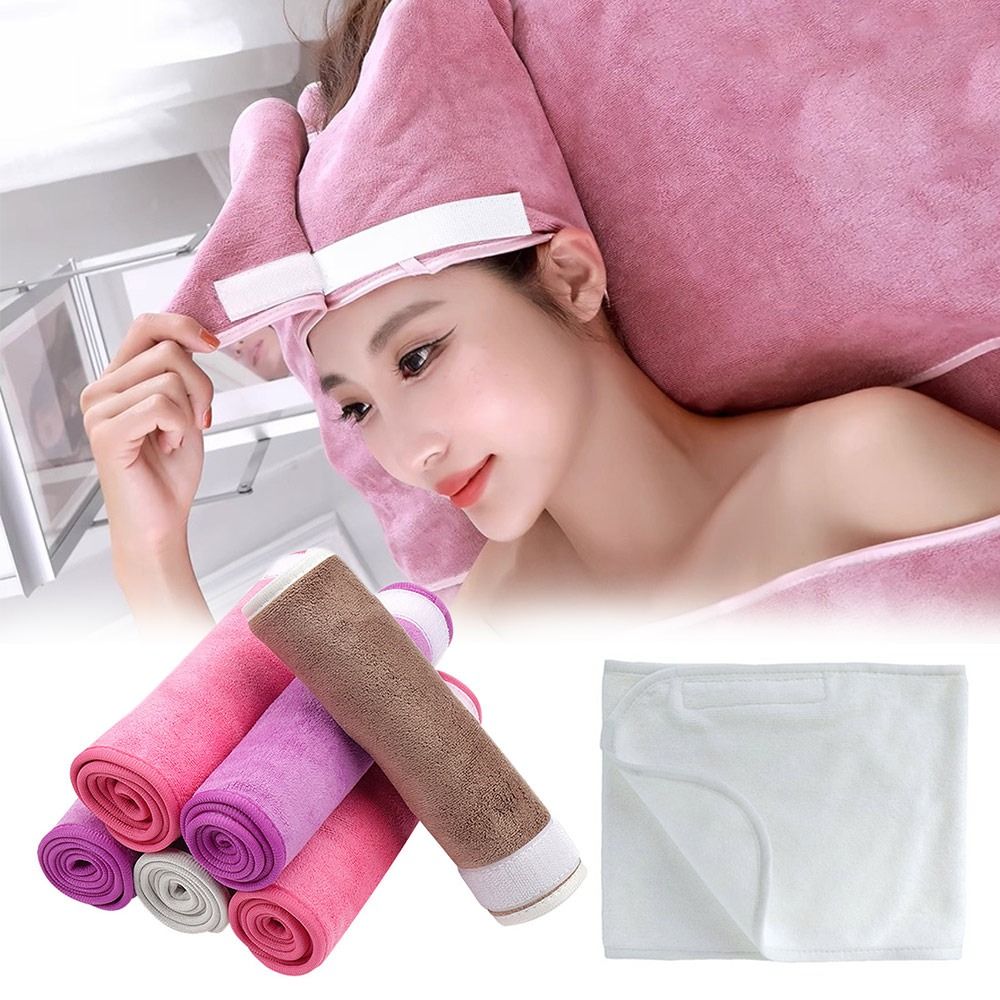 Home Textiles Face Towel - ビューティーエッセンシャル マイクロファイバータオル メイクアップツール 化粧品ツール フェイシャルマッサージ ヘッドバンド