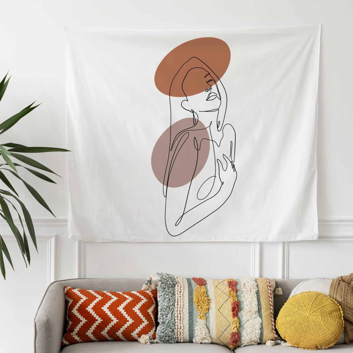 パーソナライズされたカスタムタペストリー—誕生日、結婚式、ハ - Home Textiles Usa のレビューと価格