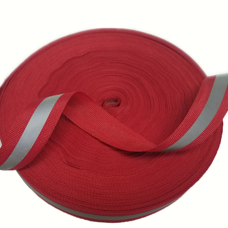 高品質16MM反射ポリエステルビアグログランリボン 赤/シル - Home Textiles Sale のレビューと価格