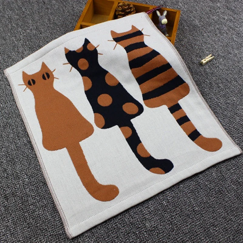 漫画の綿タオル,3層,ガーゼのフェイス,ハンドシート,新生児 - Home Textiles Face Towel のレビューと価格