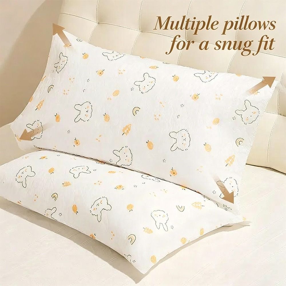 2枚入り/パック プレミアム厚手使い捨て枕カバー 二層構造  - Home Textiles Premium のレビューと価格
