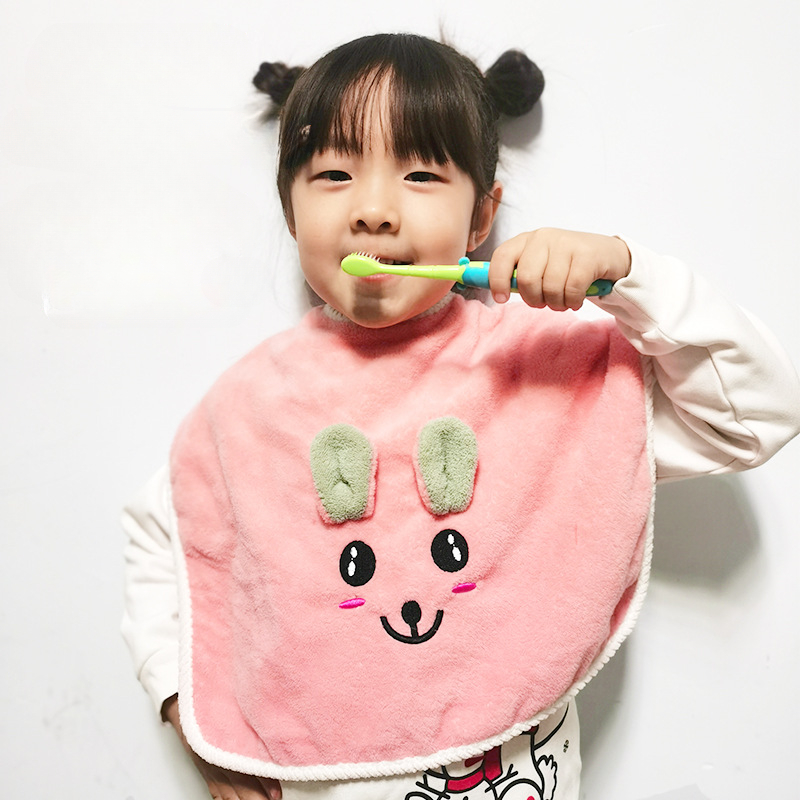 1pc ベビーよだれかけ子供用洗濯フェイスタオルソフト唾液タ - Home Textiles Face Towel のレビューと価格