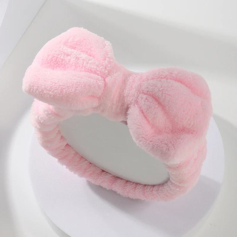 ボウヘッドバンドリストバンドセットタオル伸縮性ソフト洗顔シャ - Home Textiles Face Towel のレビューと価格