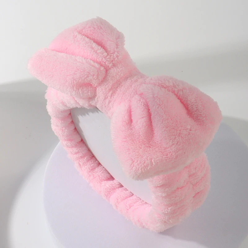 ボウヘッドバンドリストバンドセットタオル伸縮性ソフト洗顔シャ - Home Textiles Face Towel のレビューと価格