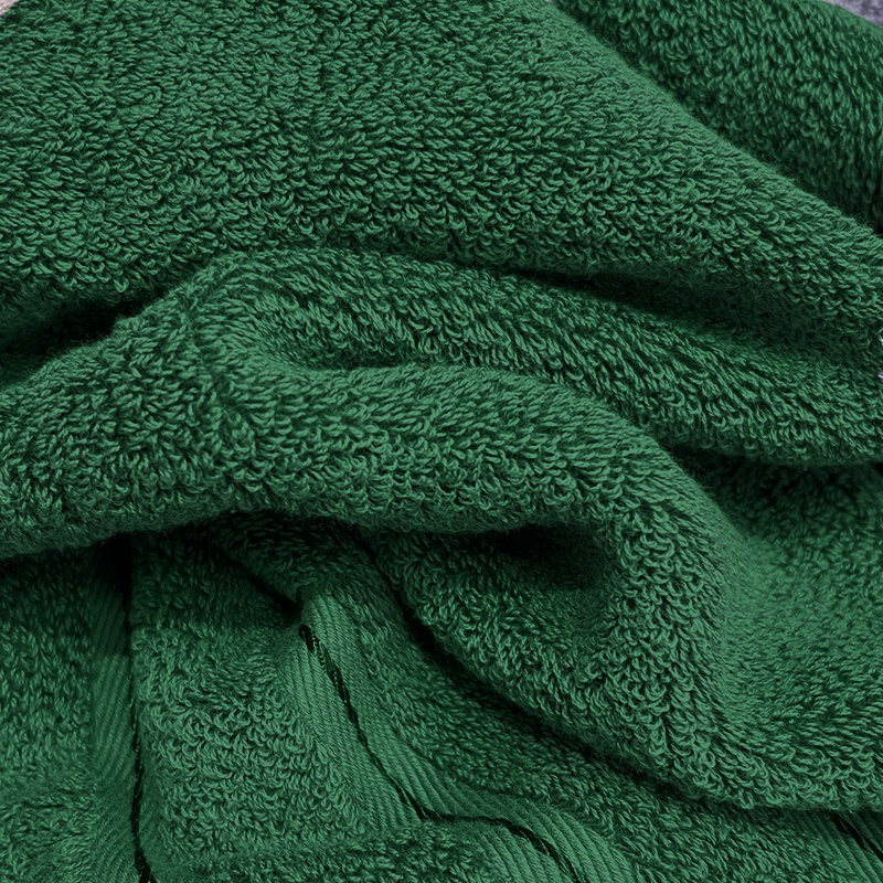 正方形ハンドタオル 100% 綿手ぬぐいソフトソリッドグリー - Home Textiles Face Towel のレビューと価格