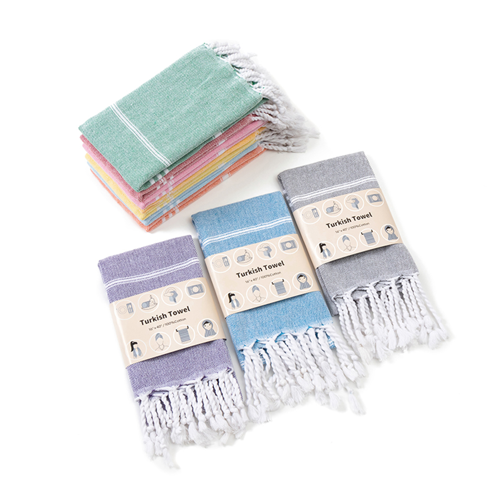 ターキッシュコットンハンドとフェイスタオルセット、ソフトバス - Home Textiles Face Towel のレビューと価格