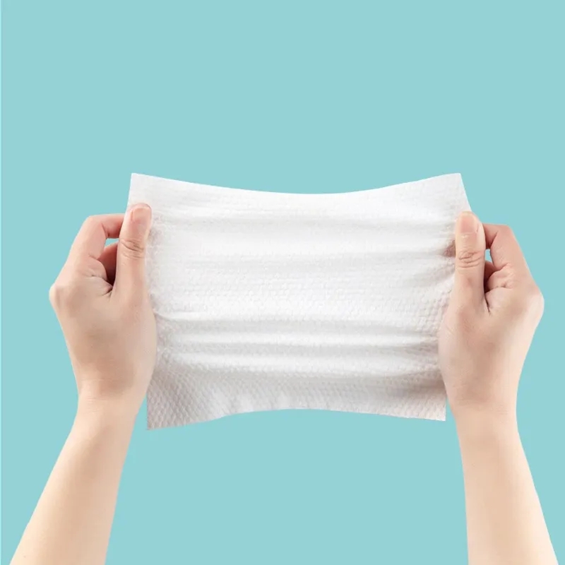 100/300 個使い捨て厚手の 100% 綿フェイスタオル - Home Textiles Face Towel のレビューと価格